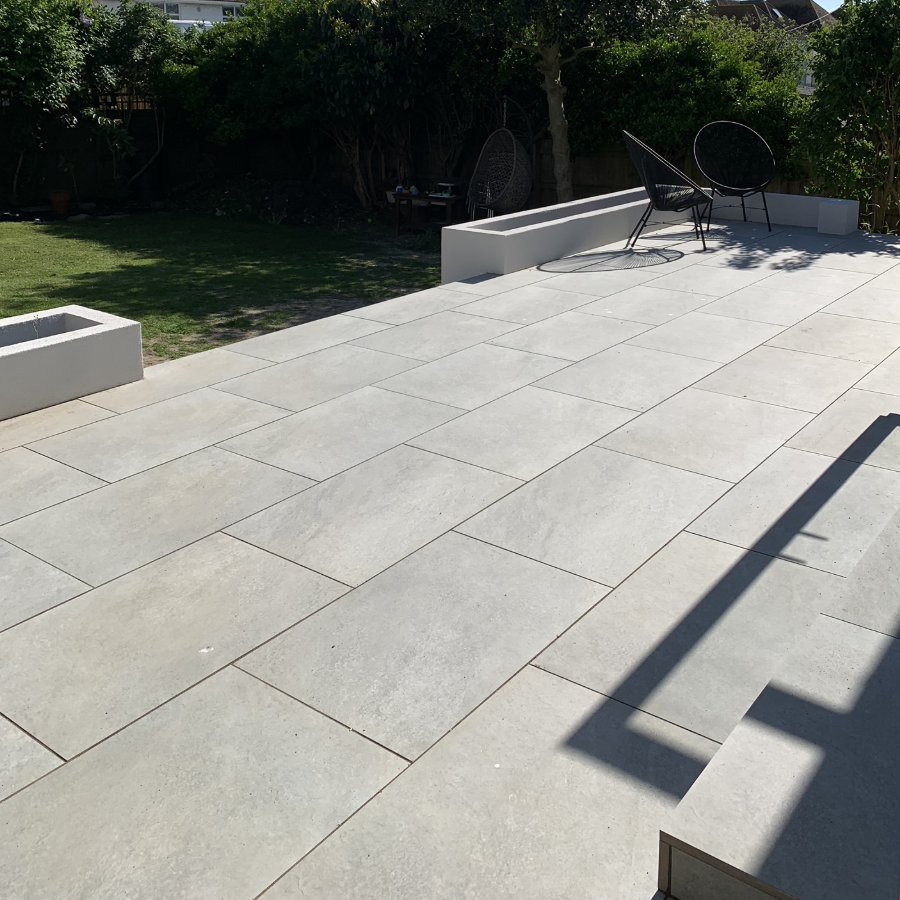 Hammer Grey Porcelain Paving Slabs | 900×600 - Image 4